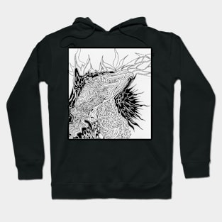 Flowing ink energy Hoodie